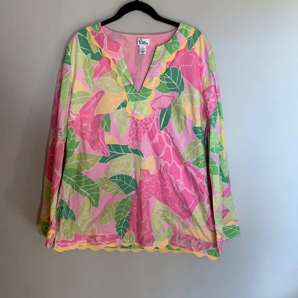Lilly Pulitzer size L giraffe tunic